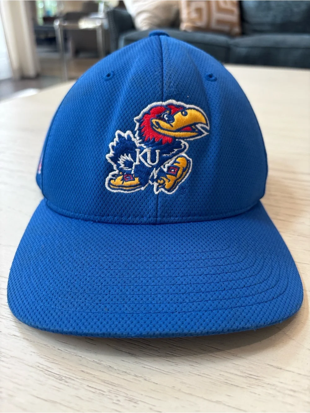 Kansas Jayhawks Top of the World Flex Fit Hat OSFM